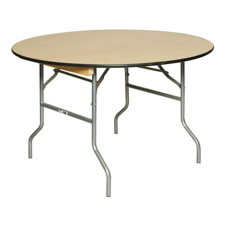 Round Table w Birch Plywood Top (36 in. Dia. x 30 in. H)