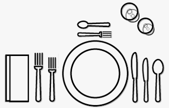 Table Setting Guide - Silverware