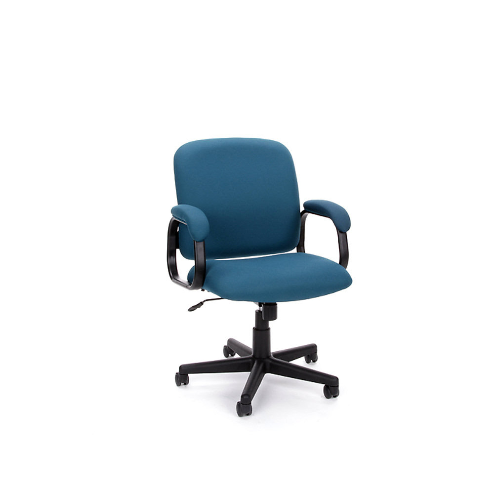 Ofm Mid-Back Conference Chair - 18-22" Seat Height - Navy - Navy