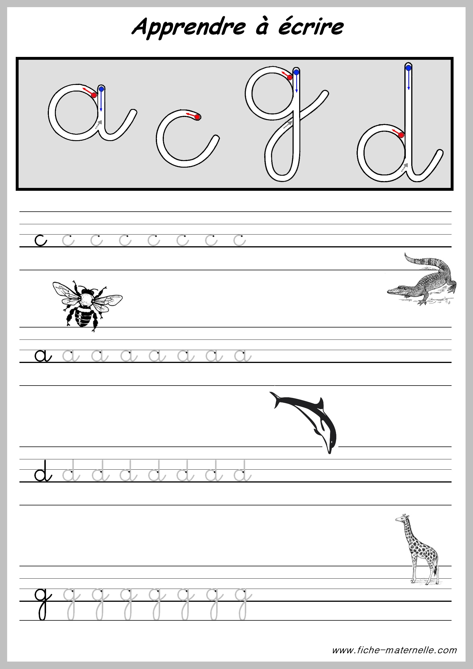 Comment apprendre les lettres de l alphabet en maternelle