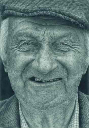 Coleman Photorealistic Pencil Drawing by Shania McDonagh 