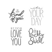 Big On You Photopolymer Stamp Set