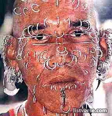 Top 10 Bizarre Piercing Images