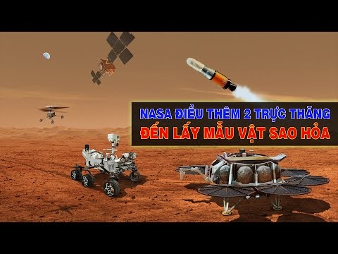 NASA sẽ điều thêm 2 Trực thăng đến lấy mẫu vật Sao Hỏa | Khoa học vũ trụ - Top thú vị |