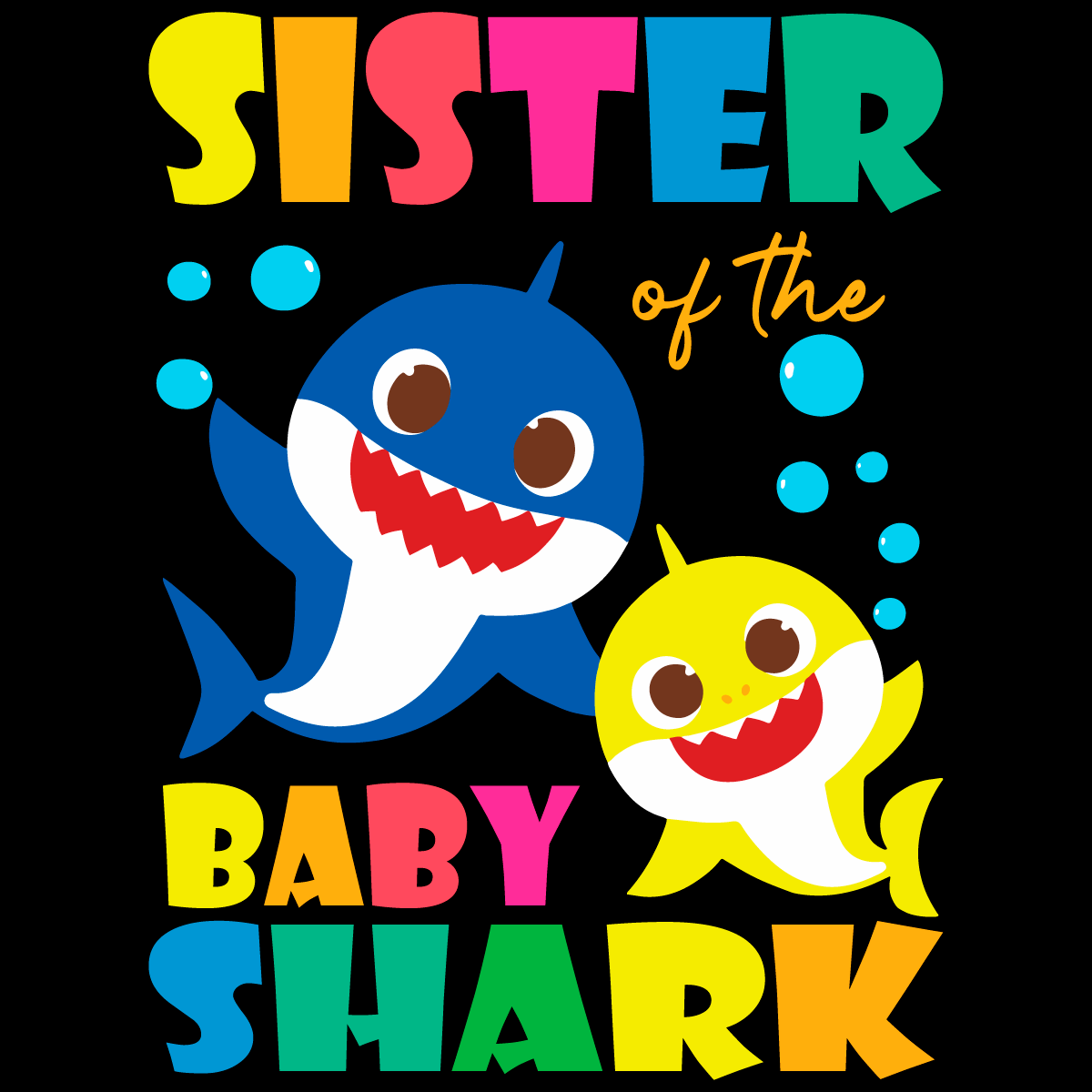 Download Sister Of The Baby Shark Svg Trending Svg Baby Shark Svg Sister Sha Svg Fabulous