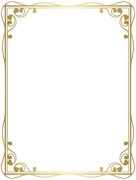 decorative clipart boarder decorative boarder transparent