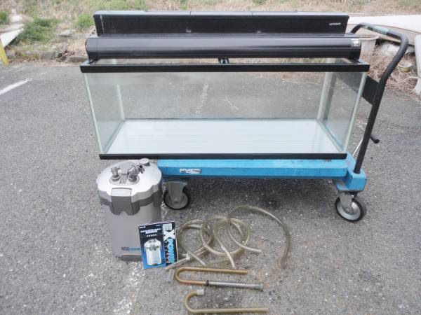 幅1cmのガラス水槽を出張買取 池田市 大阪府茨木市のリサイクルショップ お宝get