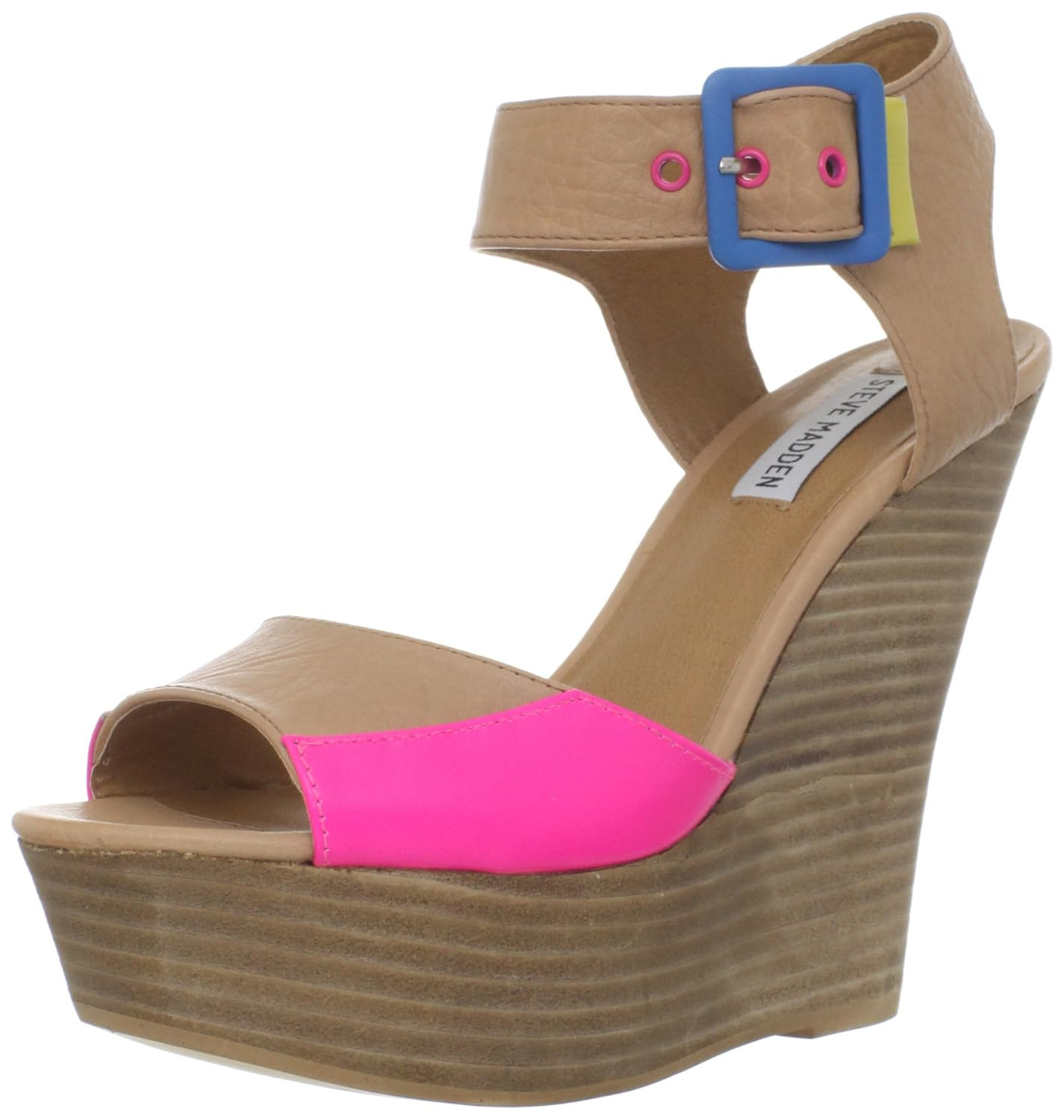 Steve Madden Shoes Womenâs Winger Ankle-Strap Sandal