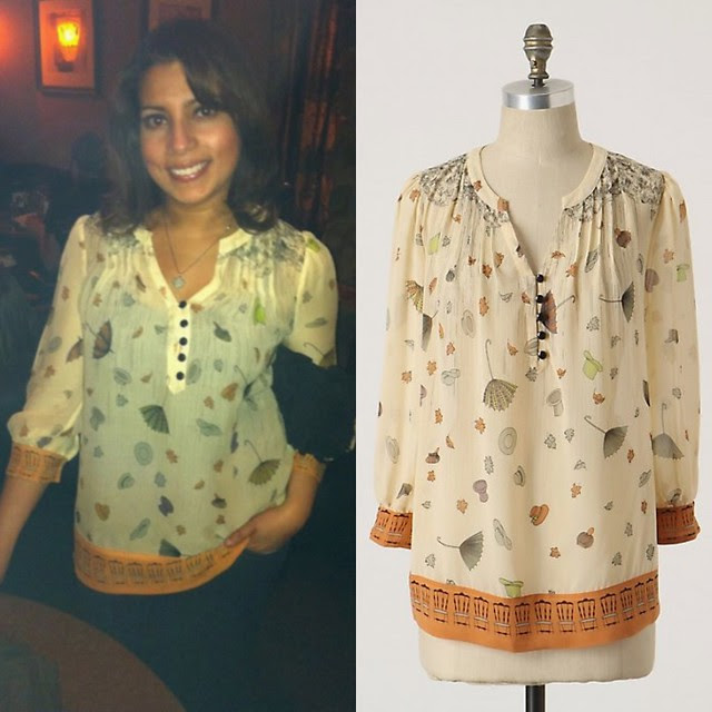 Raining, Pouring Blouse