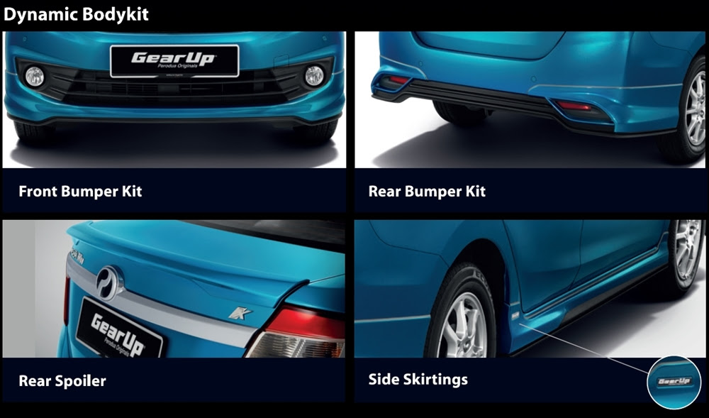 Perodua Bezza Tampil Berbeza Dengan Aksesori GearUp Ini 