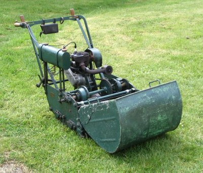 Image result for old lawn mower