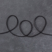 Basic Black Solid Baker's Twine