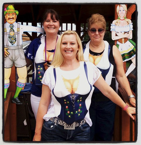 Sisters and Mom Oktoberfest Party