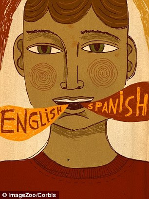 Scottish scientists claim that speaking two languages (illustrated) does not give people cognitive advantages as previously claimed