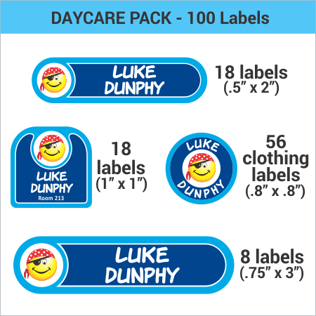 Name Labels For Daycare | Labels for Kids Clothes