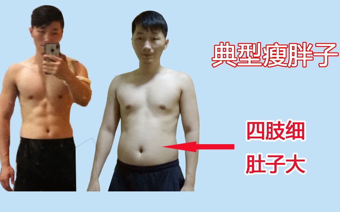 四肢细肚子大 典型瘦胖子体型减肥 需谨记这两个步骤 哔哩哔哩 Bilibili