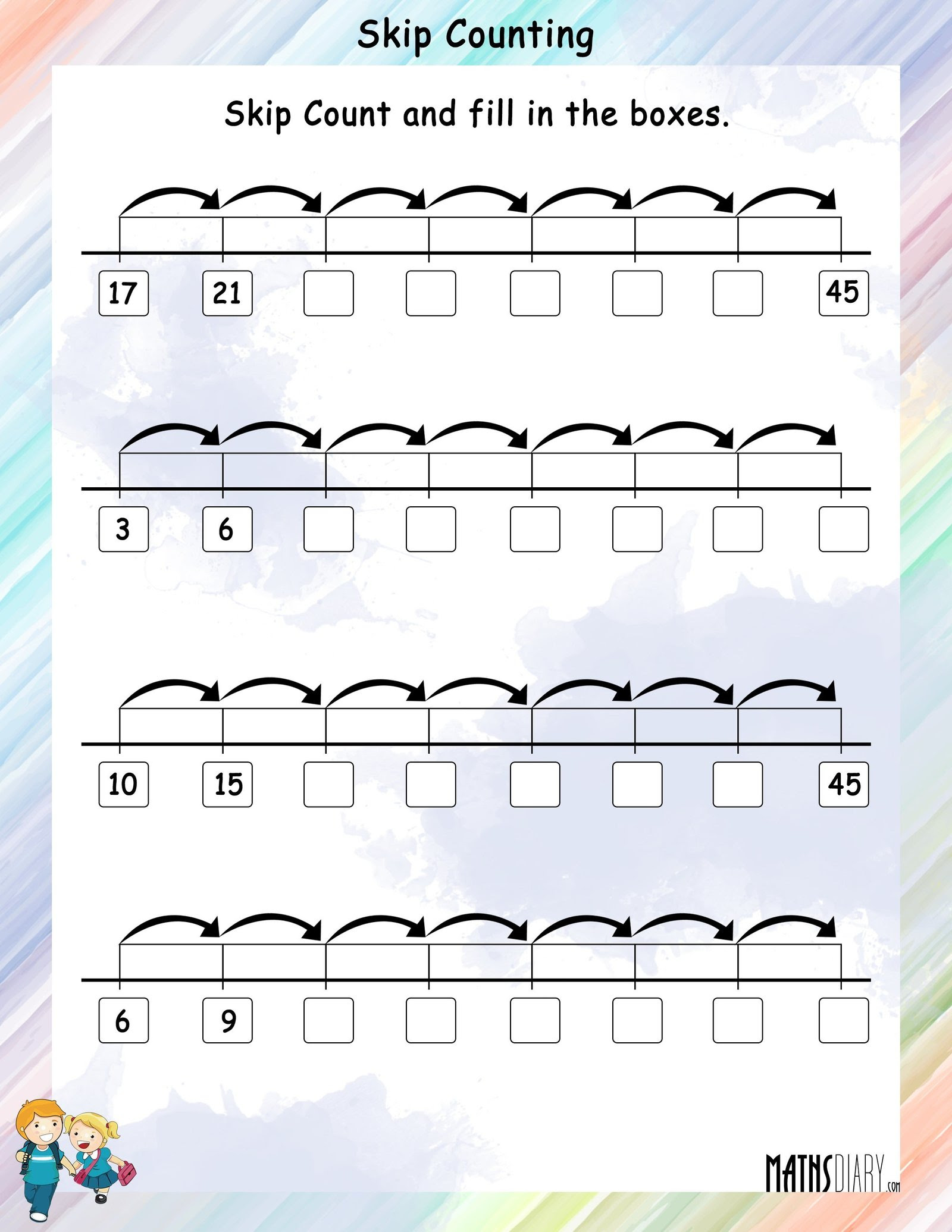 Multiplication – Grade 1 Math Worksheets