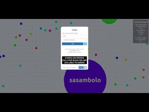 Agar.io Skin Tutorial