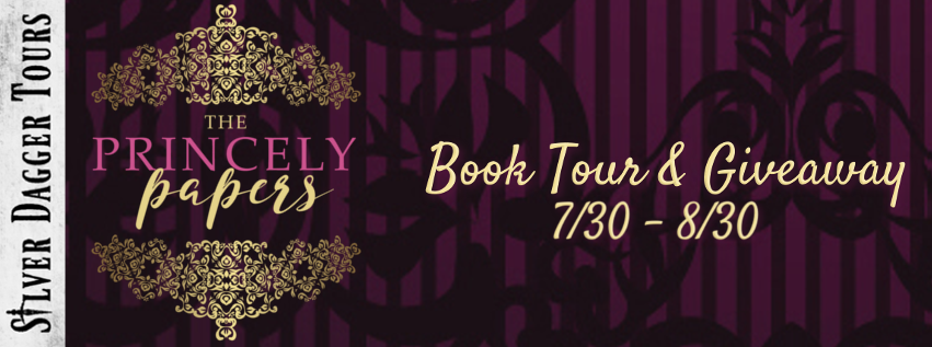 Book Tour Banner for the contemporary romance The Princely Papers by Mohanalakshmi Rajakumar with a Book Tour Giveaway 