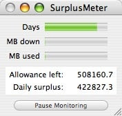 monitor os x bandwidth with surplusmeter