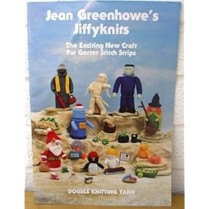 Jean Greenhowe's Jiffyknits The Exciting New Craft For Garter Stitch Strips