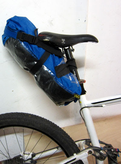 Faqload Extra Large Saddle Bag For Cycle Touring
