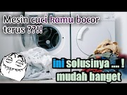 Terakurat cara mengatasi air bocor pada mesin cuci, paling dicari!