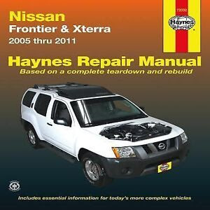 2005-2011 Haynes Nissan Frontier &amp; Xterra Repair Manual ...