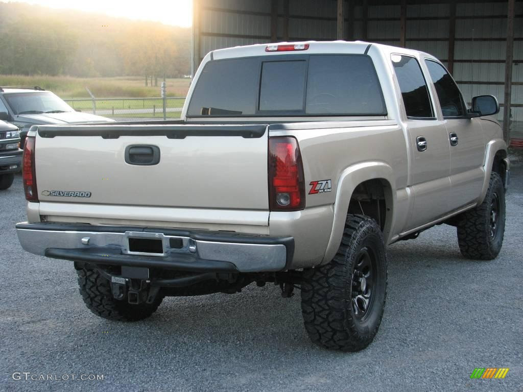 06 Silver Birch Metallic Chevrolet Silverado 1500 Z71 Crew Cab 4x4 Photo 6 Gtcarlot Com Car Color Galleries