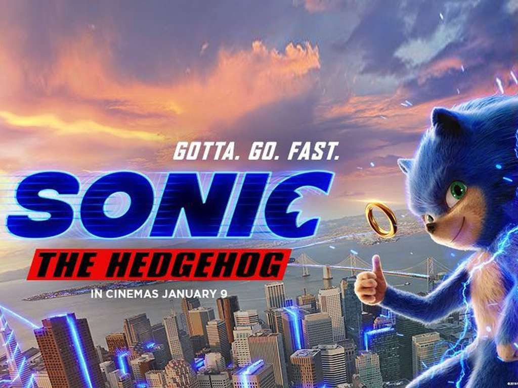 Sonic η Ταινία (Sonic the Hedgehog) Quad Poster