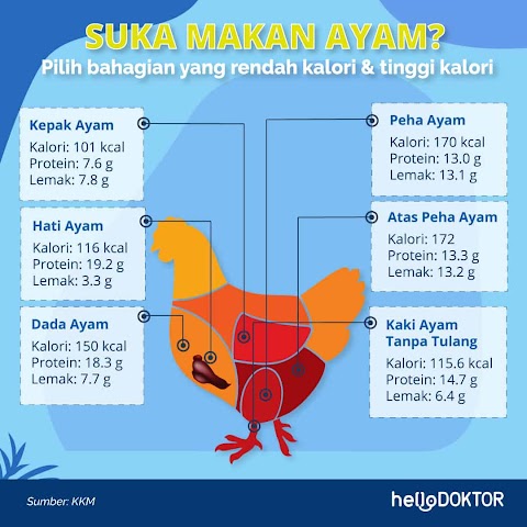 kalori nasi lemak dan nasi putih