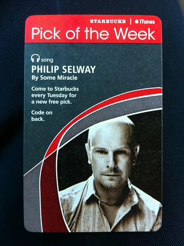 Starbucks iTunes Pick of the Week - Philip Selway - By Some Miracle