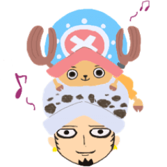 One Piece ツカモトマユ ローとチョッパー Lineスタンプ ツカモトマユ