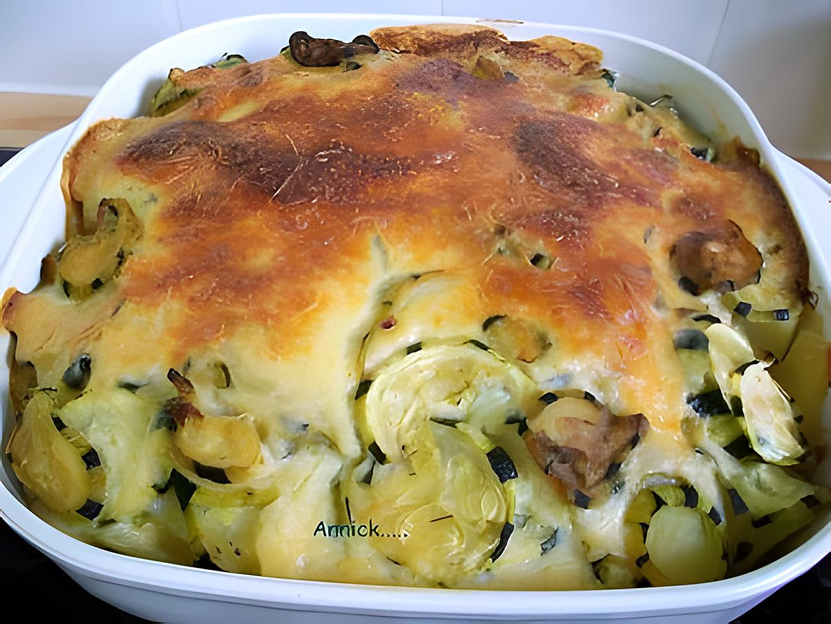 Recette De Gratin Pommes De Terre Courgettes