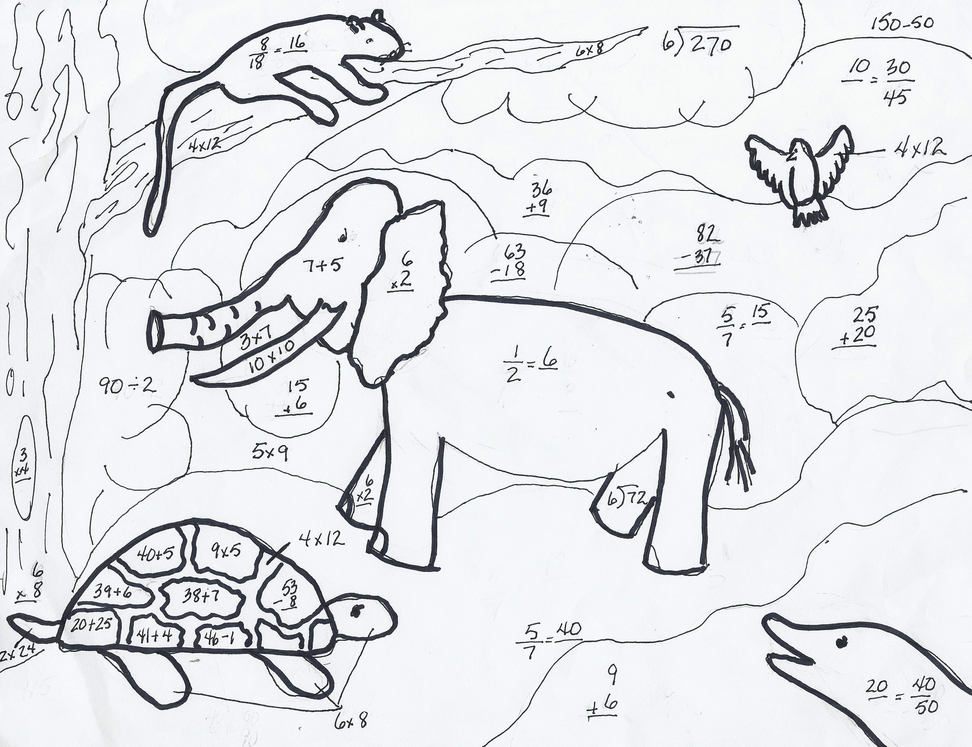 Download Math Coloring Pages (7) - Coloring Kids