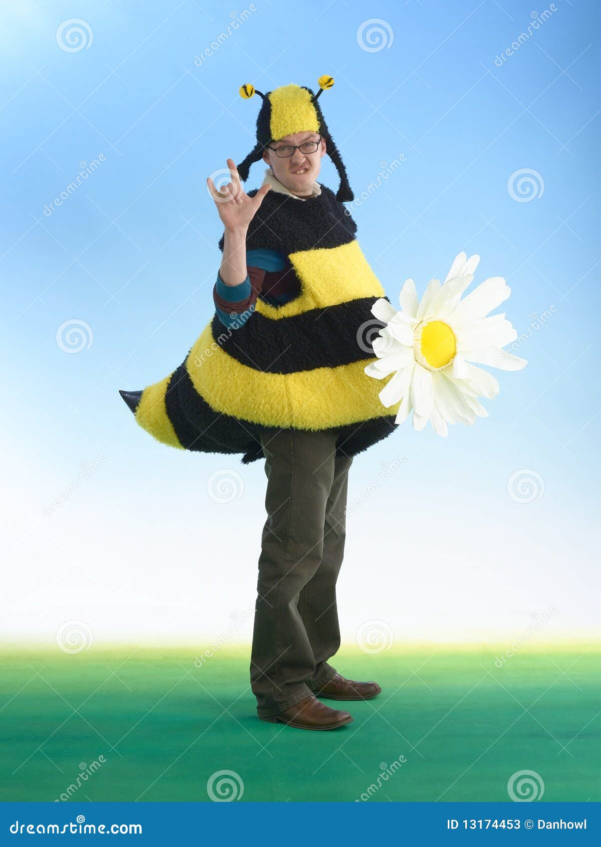 Man Bee Costume