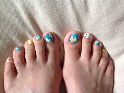 プルメリアのフットネイル May S Nail