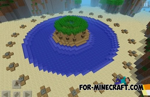 Hunger Games and island map for Minecraft PE 0.10.4 / 0.10.5
