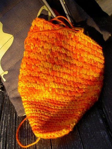 In progress - Pebbled Sand socks in Wollmeise