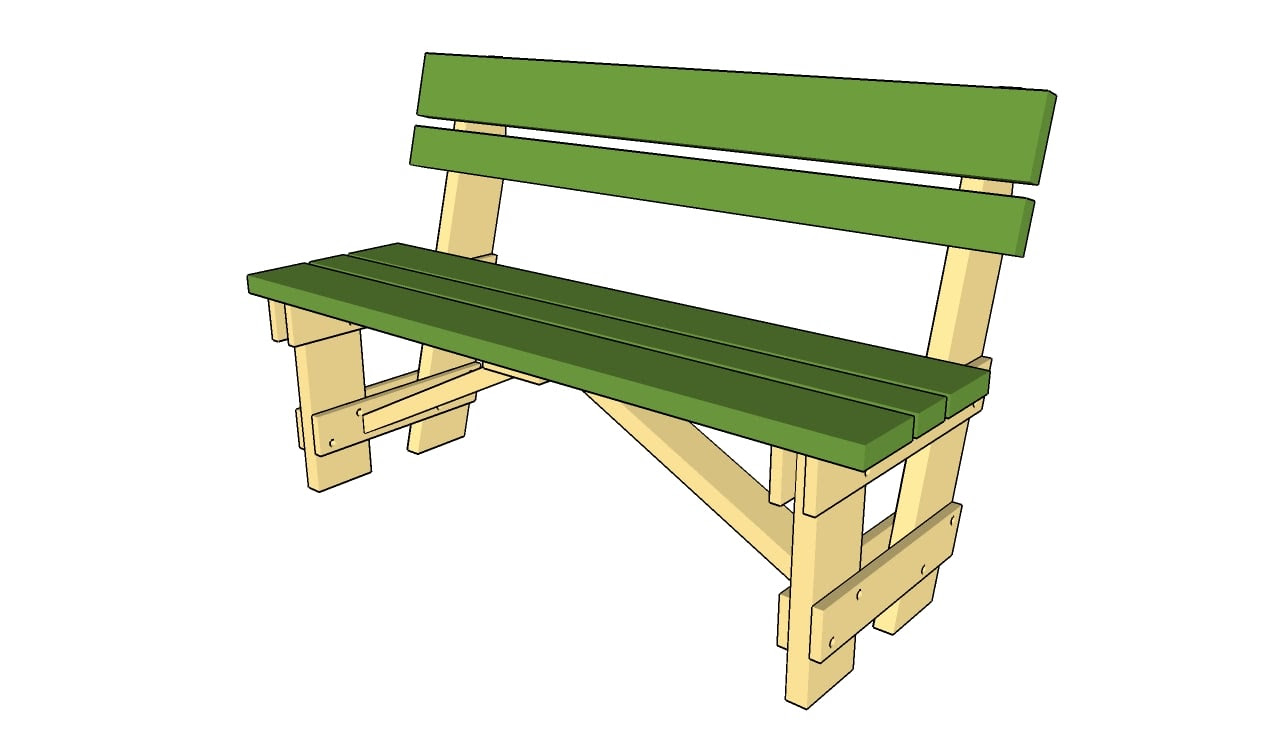 Garden Bench Plans Free How to build a garden bench How to build a ...