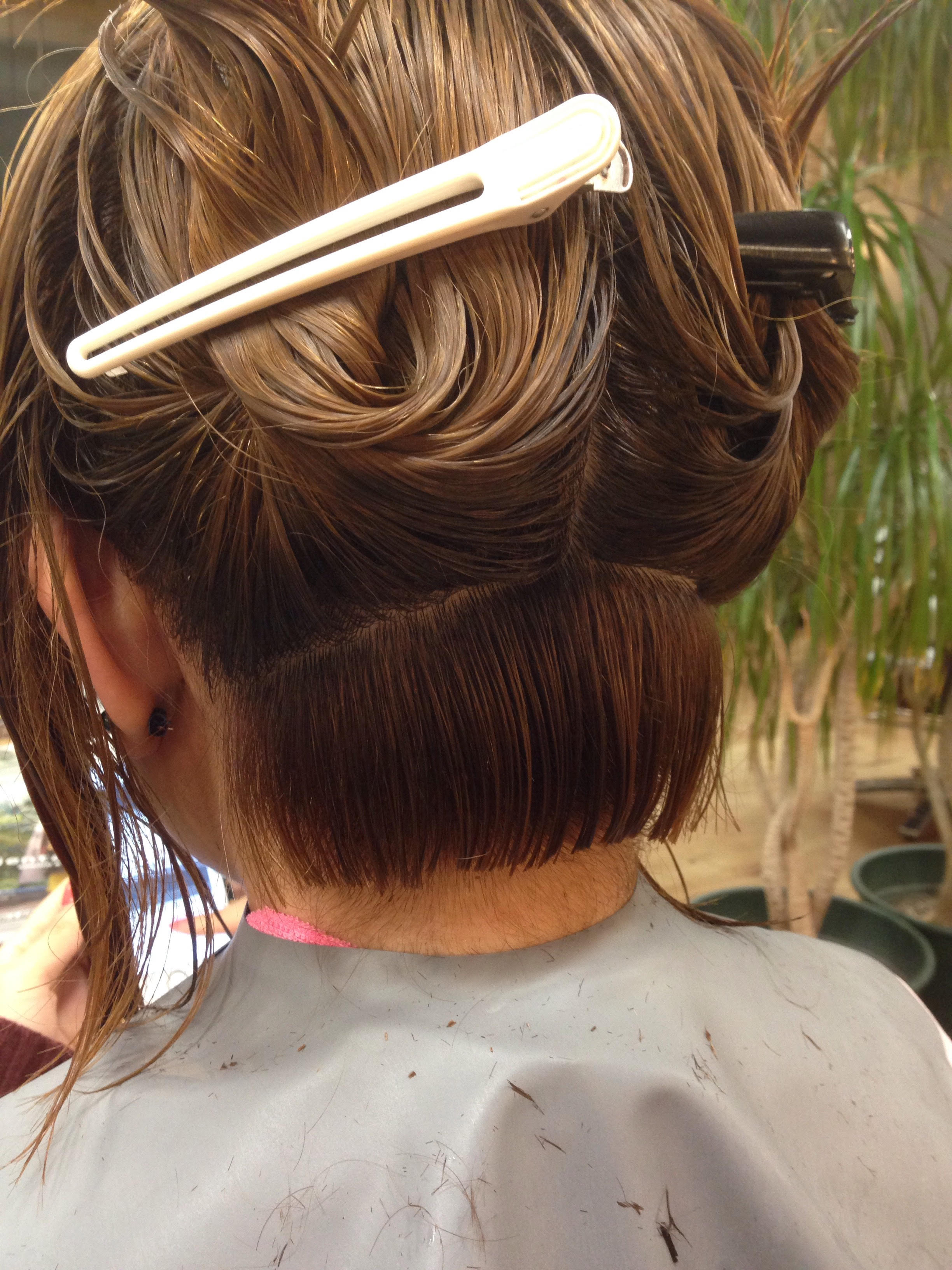 18s Sスタイル撮影 その4 中編 襟足コンパクトボブ Blog Spys Hair Design 公式