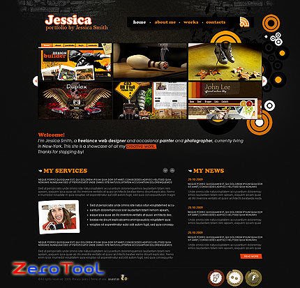 FlashMint 2724 Fancy design studio flash XML template
