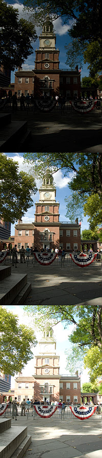 Independence Hall HDR Example