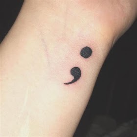 Semi Colon Tattoo Designs - A Trendy Expression Of Hope In 2023