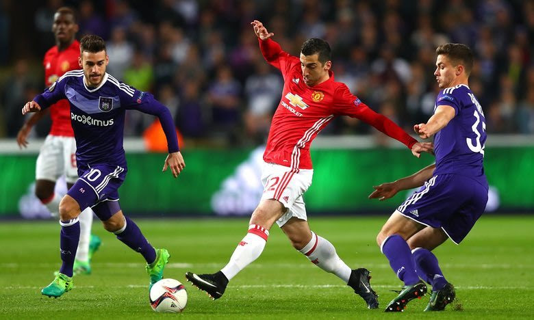 Lịch thi đấu bóng đá hôm nay, MU vs Anderlecht