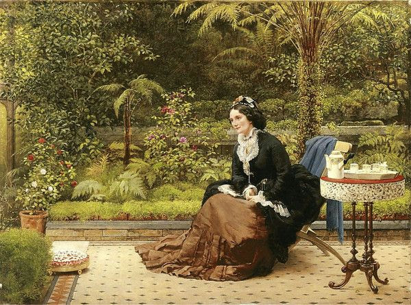 Five O'Clock by George Dunlop Leslie