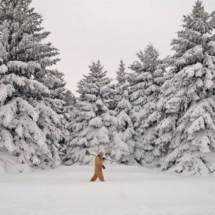 Death in the snow