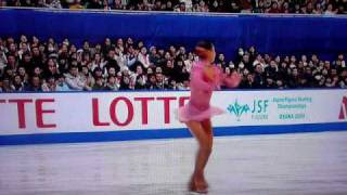 浅田真央 Mao Asada 09 10 全日本選手権 All Japan Sp Youtube