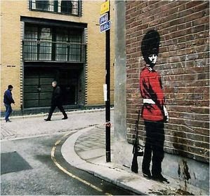 Banksy-pissingguard