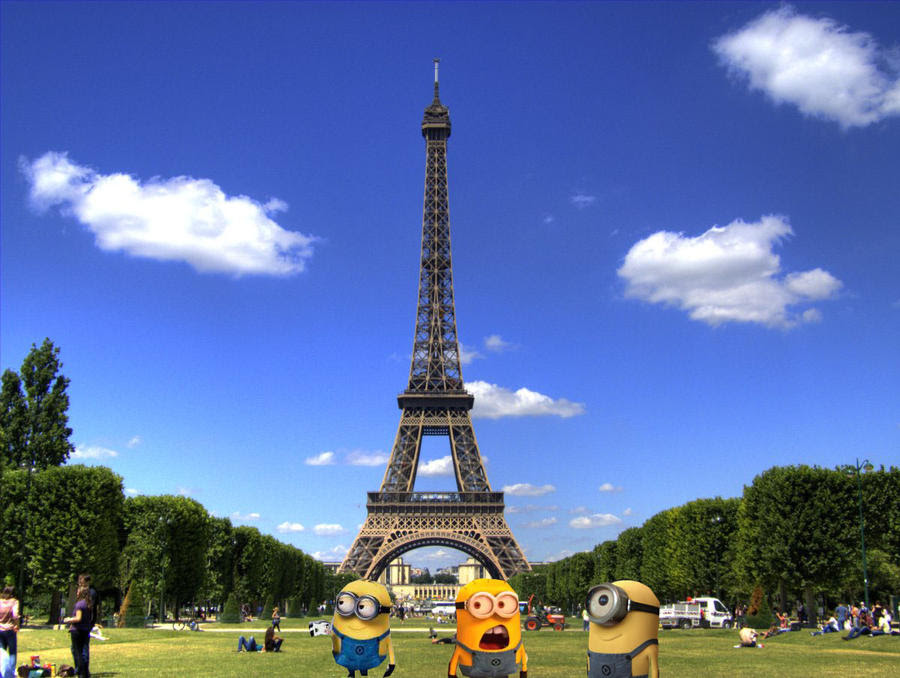 minions despicable me. Despicable Me Minions in Paris